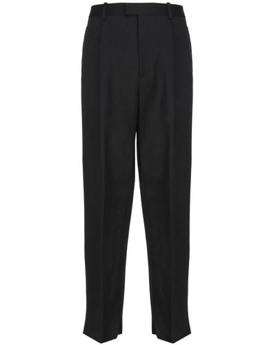 Bottega Veneta Wool Tailored Pants - Black