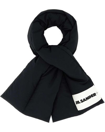 Jil Sander Polyester Scarf - Black