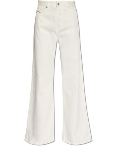 DIESEL 1996 D-Sire L.32 Loose-Fit Jeans - White