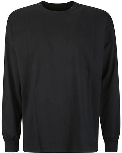 COLORFUL STANDARD Oversized Organic Ls T-Shirt - Black