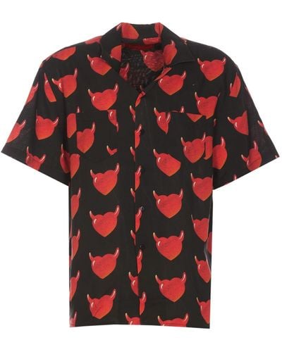 Vision Of Super Vos Hearts Shirt - Red