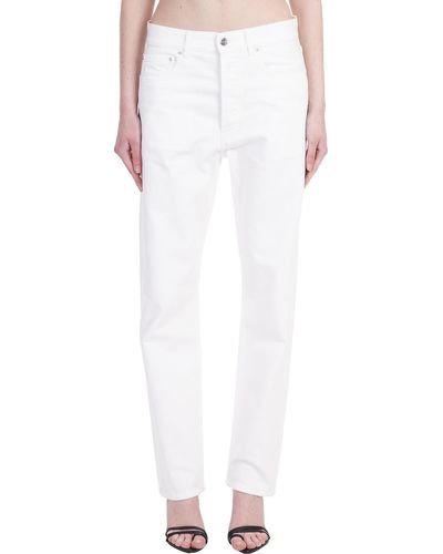 David Koma Jeans In Denim - White
