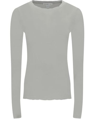 James Perse Long Sleeve Jersey - Grey