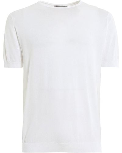 John Smedley Belden Classic T-Shirt - White