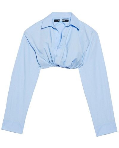 Jacquemus Ruched Tucked - Blue