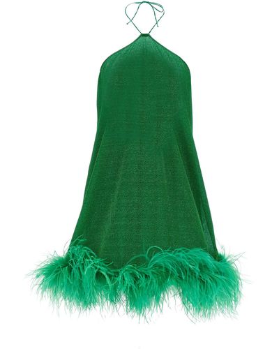 Oséree 'Lumiere Plumage' Dress - Green