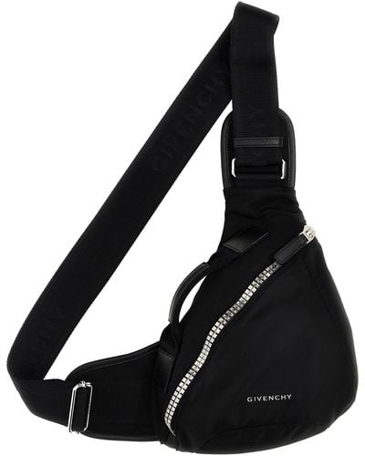 Givenchy G-Zip Triangle Bag - Black