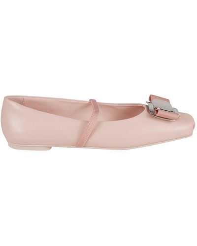 Ferragamo Zina Ballerinas - Pink