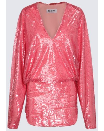 The Attico Light Gael Mini Dress - Pink