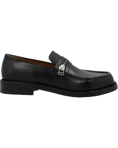 Magliano Zipped Monster Loafers - Black