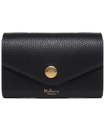 Mulberry Leather Multi-Card Wallet - White