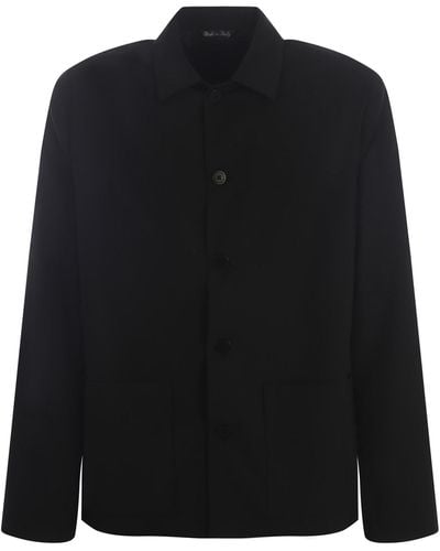Costumein Jacket Antoine Made Of Fresh Wool - Black