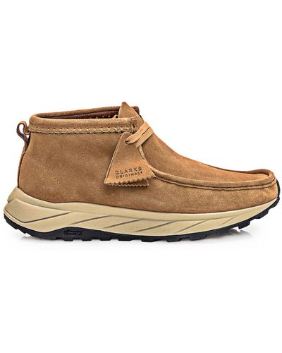 Clarks Wallabee Boot - Brown