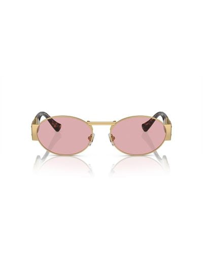 Versace Ve2264 Matte Sunglasses - Pink