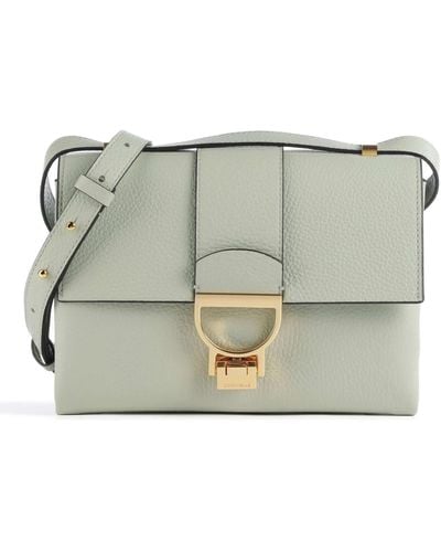 Coccinelle Arlettis Leather Bag - Gray