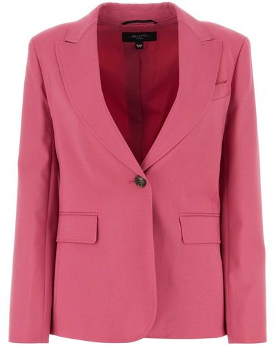 Max Mara Weekend Jackets And Vests - Pink