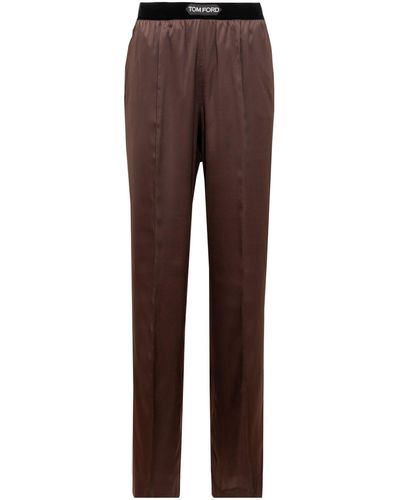Tom Ford Silm Trousers - Brown