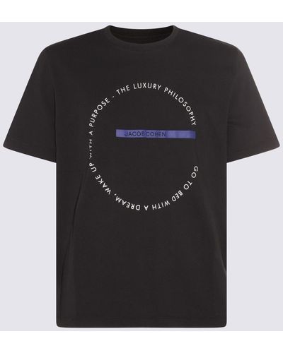 Jacob Cohen Cotton T-Shirt - Black