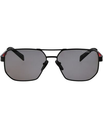 Prada Linea Rossa 0ps 51zs Sunglasses - Grey