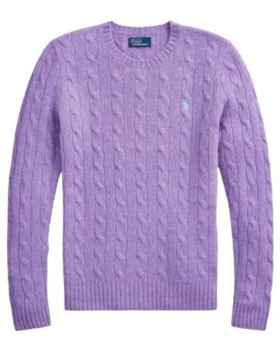 Polo Ralph Lauren Julianna Long Sleeve Pullover - Purple