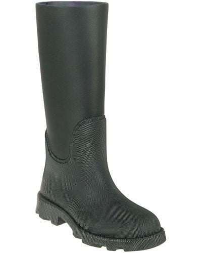 Burberry Marsh High Boots - Black