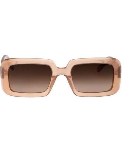 Saint Laurent Saint Laurent Sunglasses - Brown