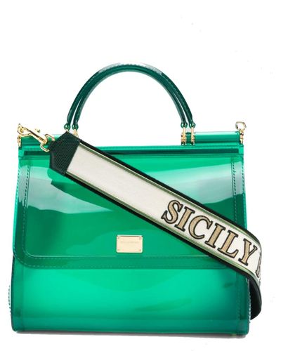 Dolce & Gabbana Sicily Rubber Bag - Green