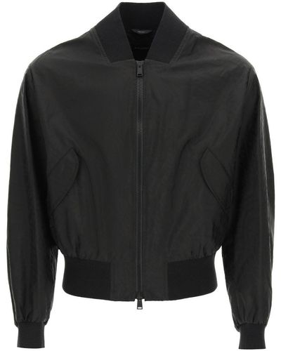 Fendi Ff Vertigo Nylon Jacket - Black