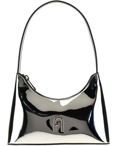 Furla Diamante Mini Shoulder Bags - Black