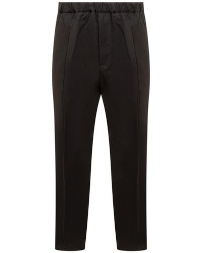 Jil Sander Trousers D 09 Aw 20 - Black