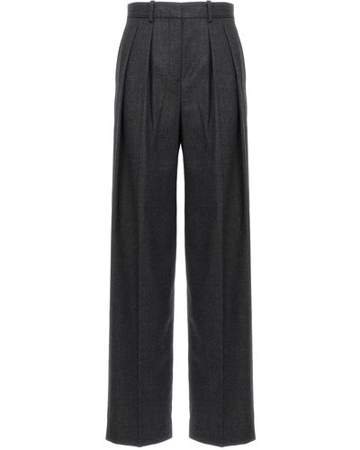 Theory Wool Trousers - Black