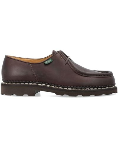 Paraboot Michael Marche Ii Laced Shoes - Brown