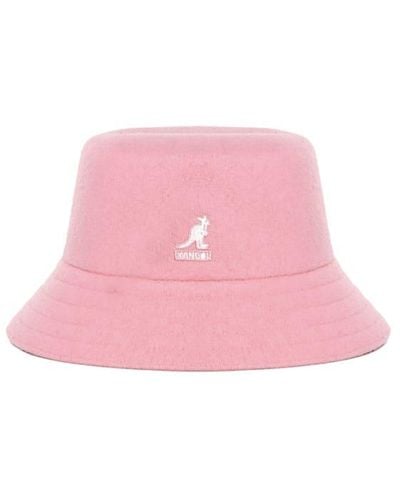 Kangol Lahinch Wool Blend Bucket Hat - Pink