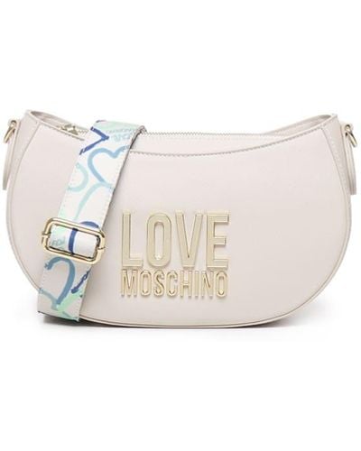Love Moschino Jelly Shoulder Bag - White