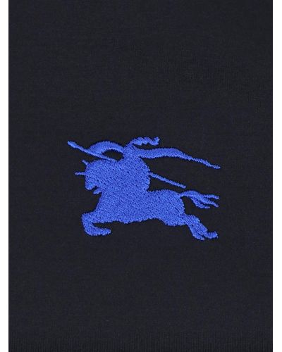 Burberry Logo T-Shirt - Blue