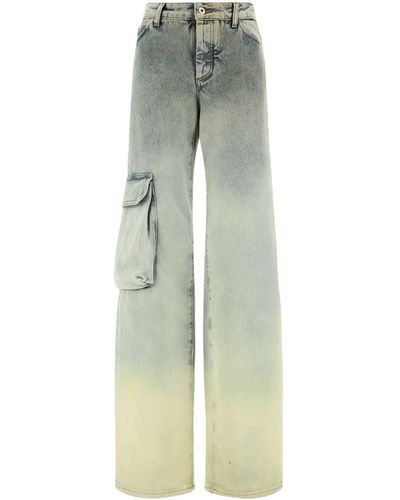 Off-White c/o Virgil Abloh Toybox Jeans - Green