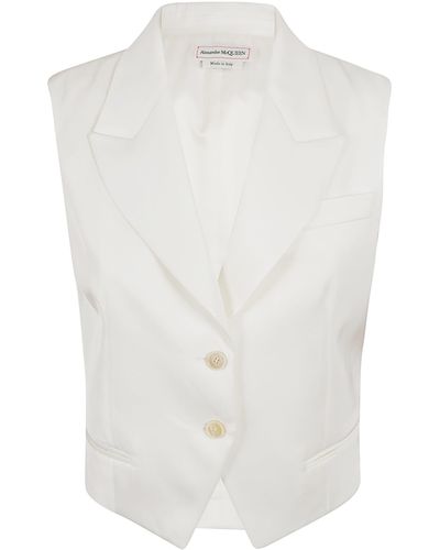 Alexander McQueen Jacket - White