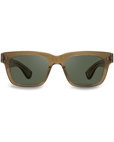 Garrett Leight Glco X Officine Générale Sun Sunglasses - Green