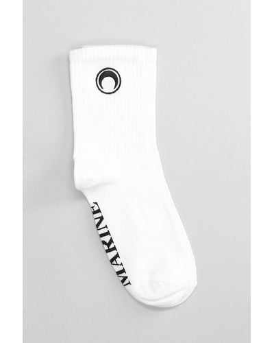 Marine Serre Socks - White