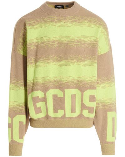 Gcds ' Low Band Degradè' Jumper - Yellow