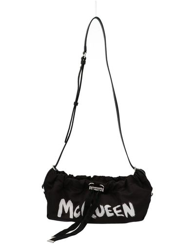 Alexander McQueen The Bundle Nylon Bag - Black