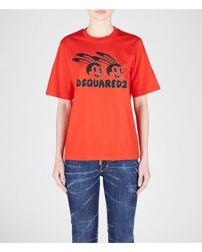 DSquared² T-Shirts - Orange
