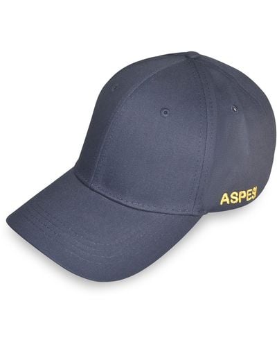 Aspesi Logo Embroidered Baseball Cap - Blue