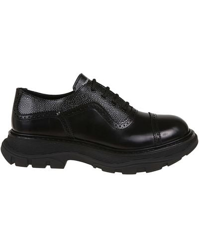 Alexander McQueen Shoes Oxfords - Black