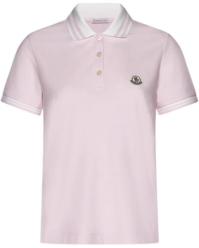 Moncler T-Shirts And Polos - Pink