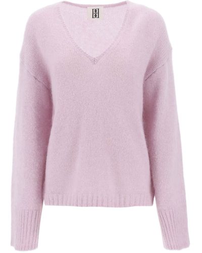 By Malene Birger Wool And Mohair Cimone Jumper - Pink
