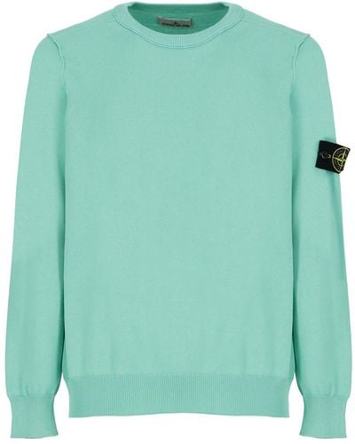 Stone Island Sweaters - Green