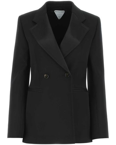 Bottega Veneta Wool Blazer - Black