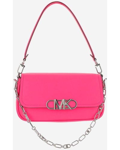 Michael Kors Parker Leather Bag - Pink