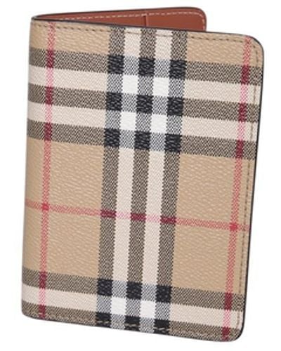 Burberry Archive Beige Passport Case - White